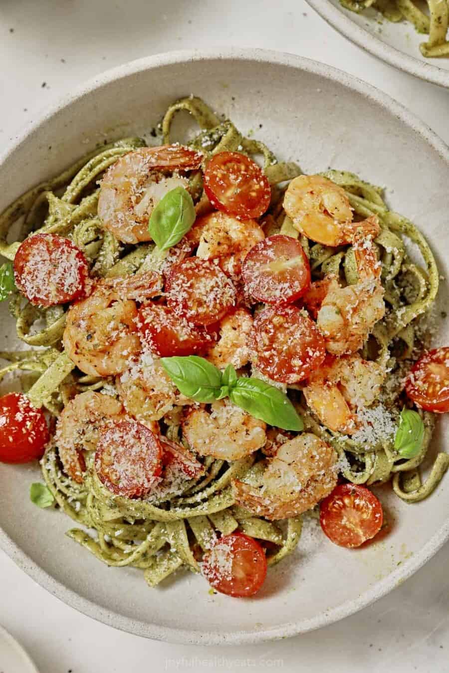 Shrimp Pesto Pasta Recipe