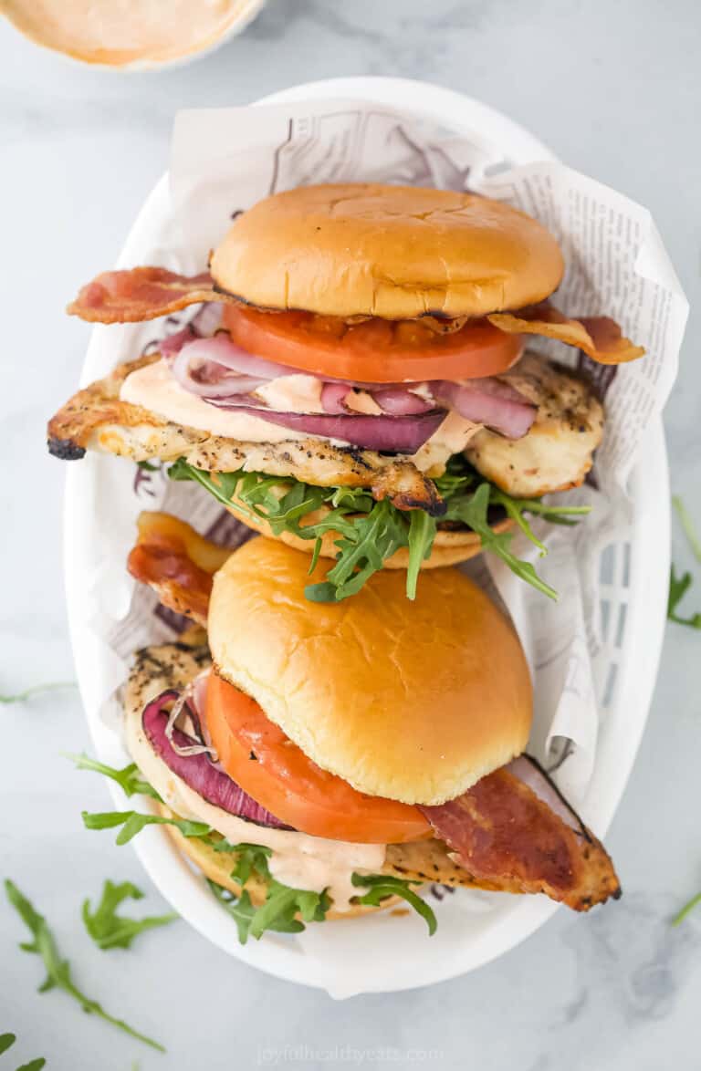 Grilled Chicken Sandwich Recipe | Joyful Healthy Eats