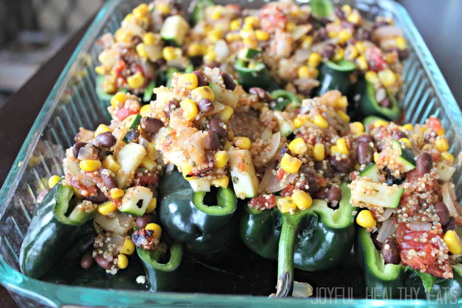 Stuffed Poblano Peppers | The Best Stuffed Peppers Recipe