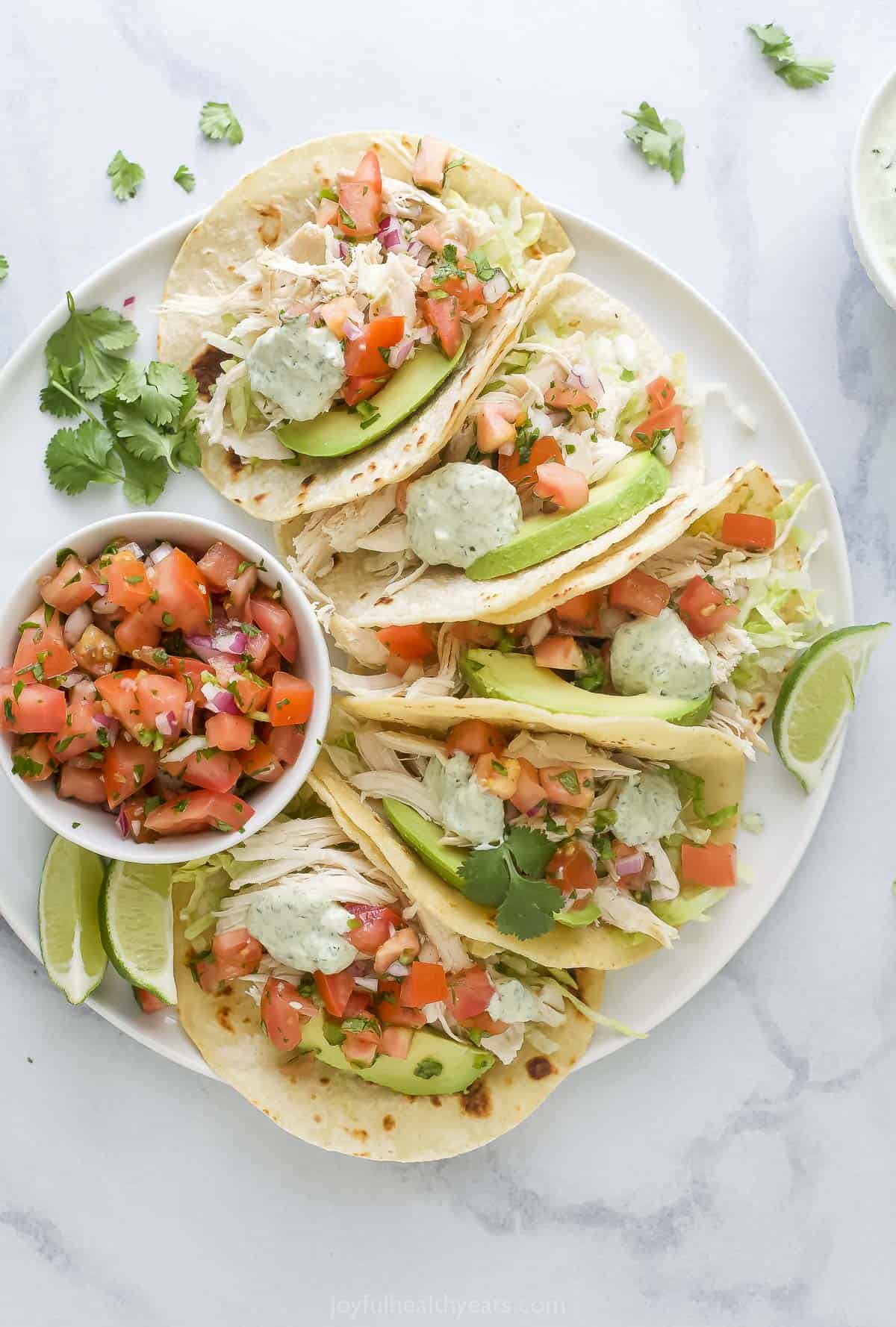 Rotisserie Chicken Tacos 