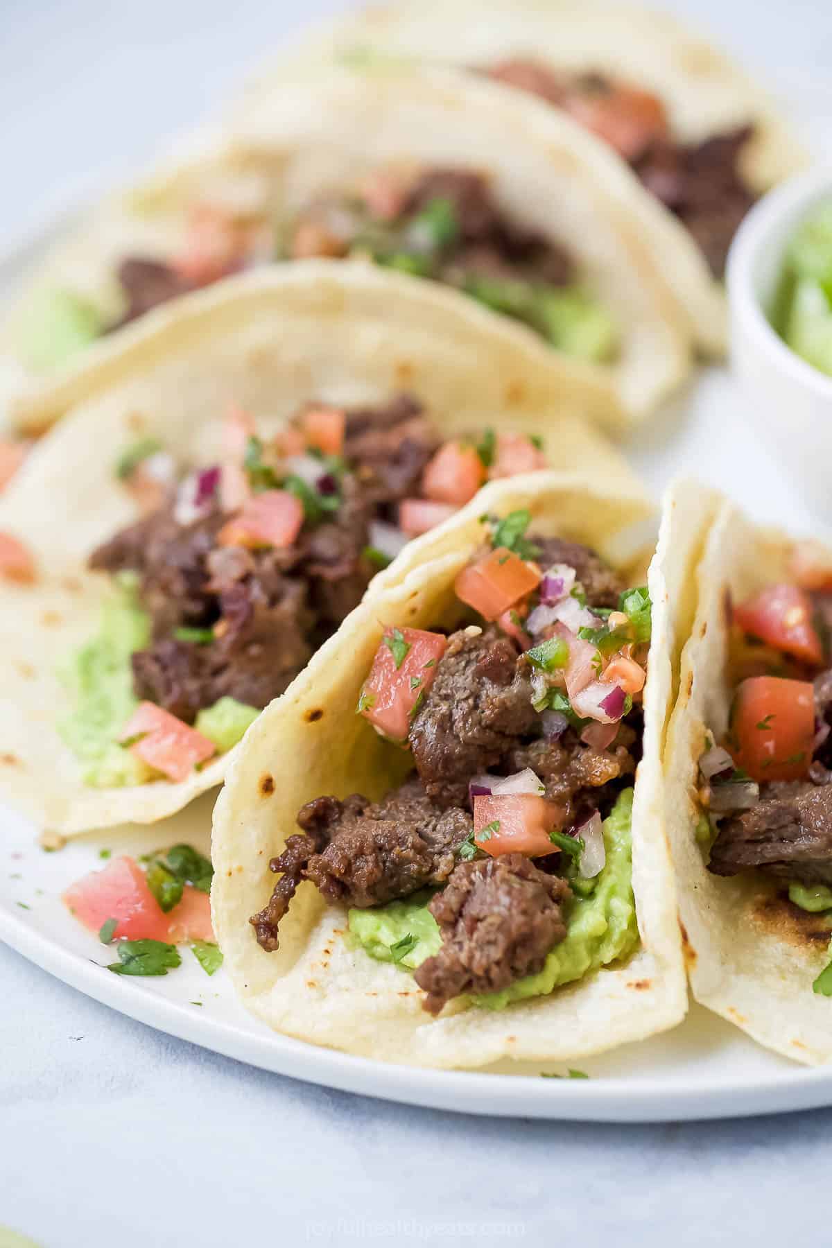 Skirt Steak Tacos Recipe | Joyful Healthy Eats