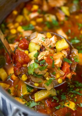 Easy Chicken Tortilla Soup | The Best Chicken Tortilla Soup Recipe