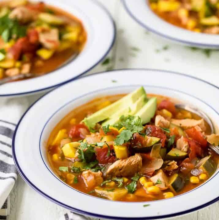 Easy Chicken Tortilla Soup | The Best Chicken Tortilla Soup Recipe