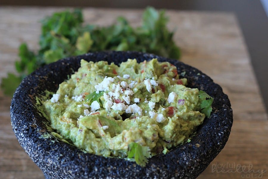 Spicy Roasted Tomato Guacamole | Easy & Healthy Guacamole Spread