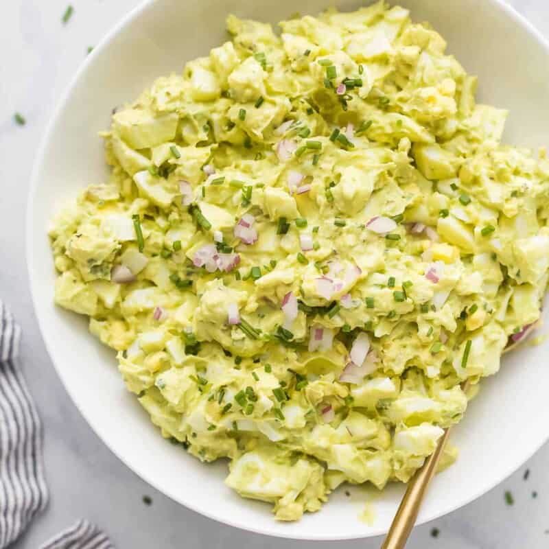 Easy Avocado Egg Salad Recipe | Joyful Healthy Eats