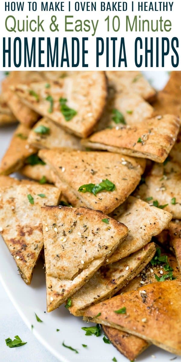 Homemade Baked Pita Chips | How to Make the Best Pita Chips!