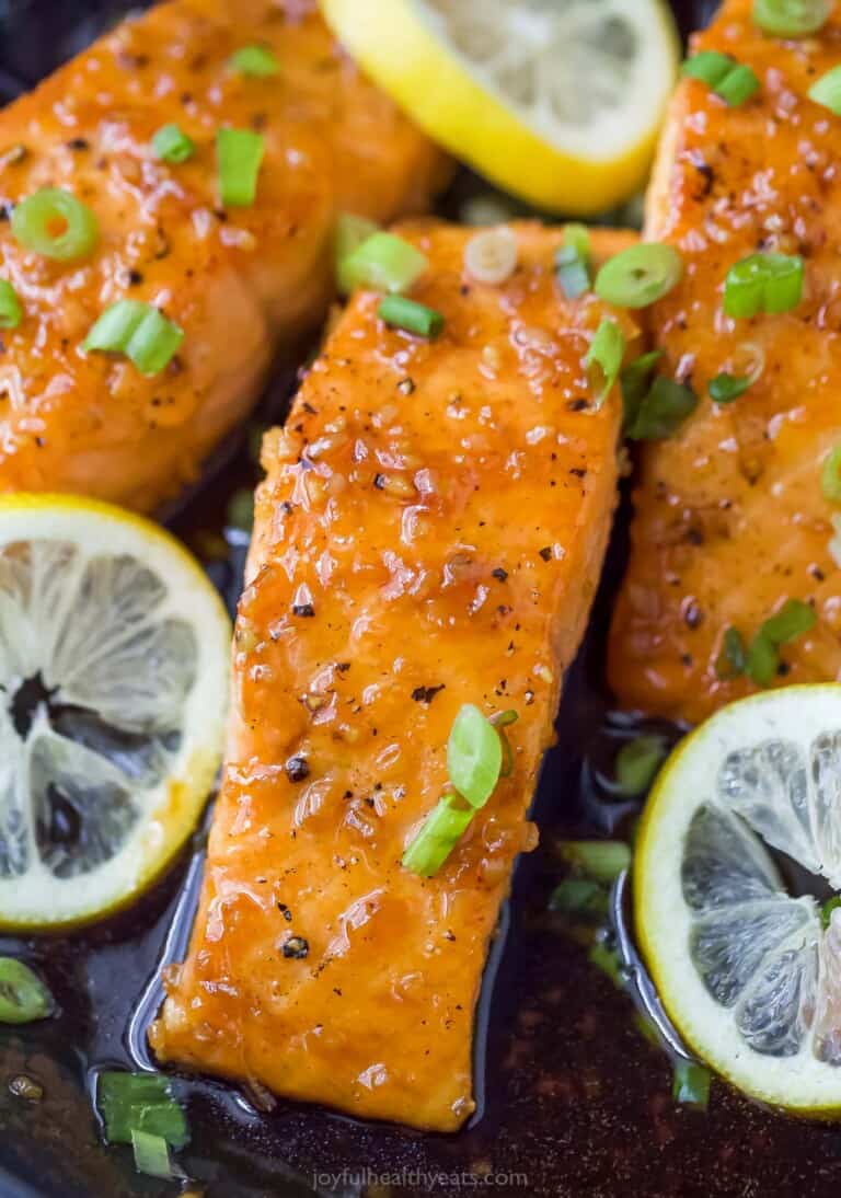 Honey Glazed Salmon Recipe | Joyful Healthy Eats