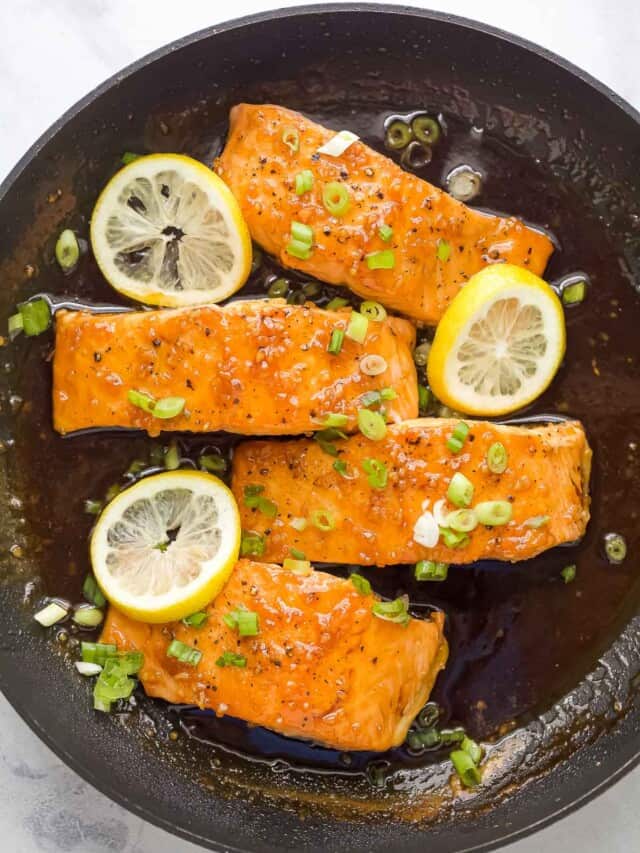 Honey Glazed Salmon - Joyful Healthy Eats