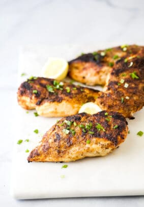 Juicy Grilled Chicken Breast with Homemade Spice Rub