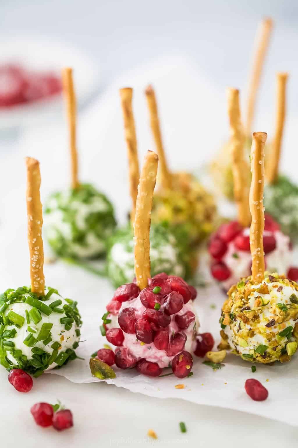 The Best Recipe for Goat Cheese Balls 4 Variations Joyful Healthy Eats