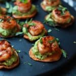 Cajun Shrimp Guacamole Bites