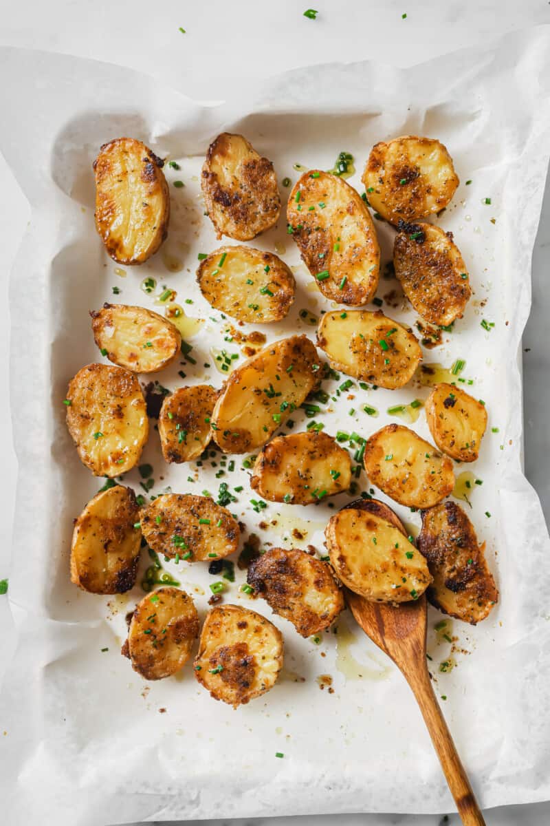 Garlic Ranch Potatoes Recipe | Joyful Healthy Eats