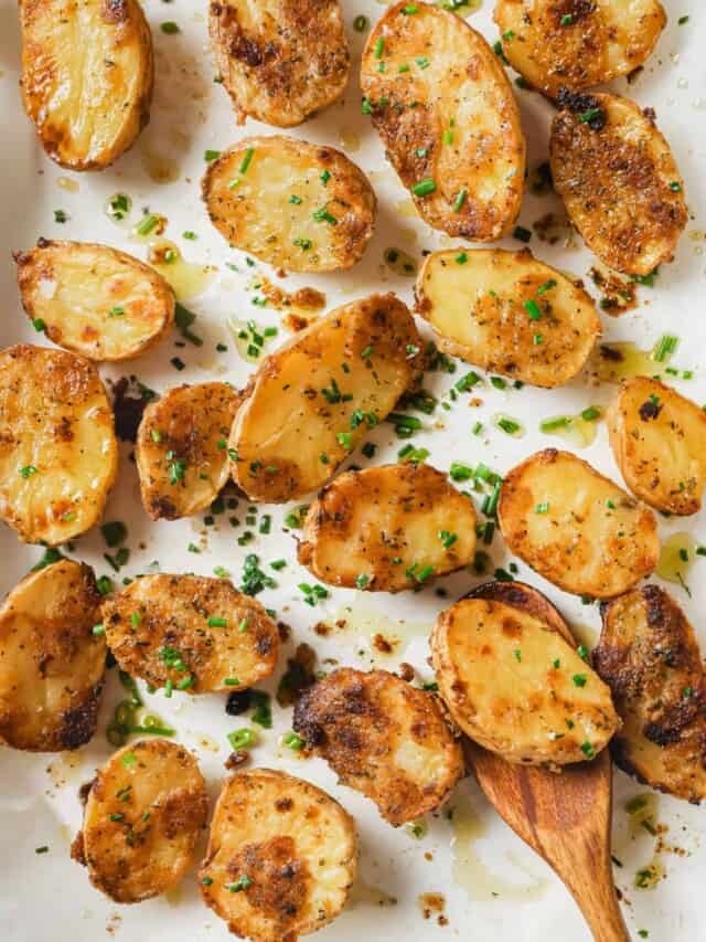 Garlic Ranch Potatoes - Joyful Healthy Eats