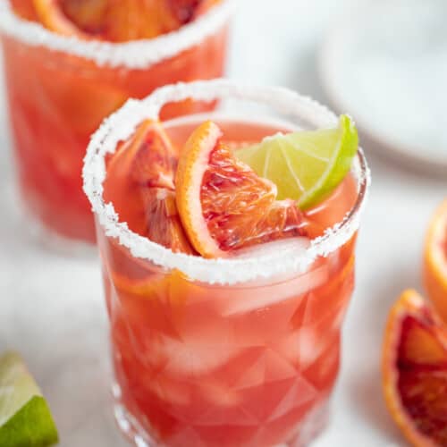 Blood Orange Margarita | Joyful Healthy Eats