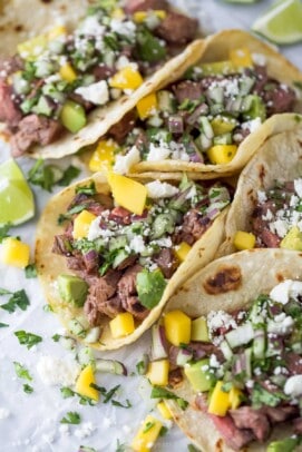 Street Tacos Recipe | Joyful Healthy Eats