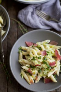 Creamy Lemon Pasta With Prosciutto | Easy Pasta Dinner Idea