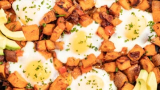 Smoky Bacon Cheddar Breakfast Hash