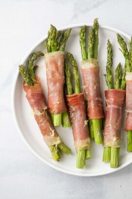 Easy Prosciutto-Wrapped Asparagus Recipe | Joyful Healthy Eats