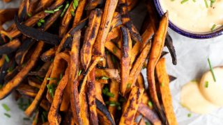 Spicy Chipotle Sweet Potato Fries - I Heart Vegetables