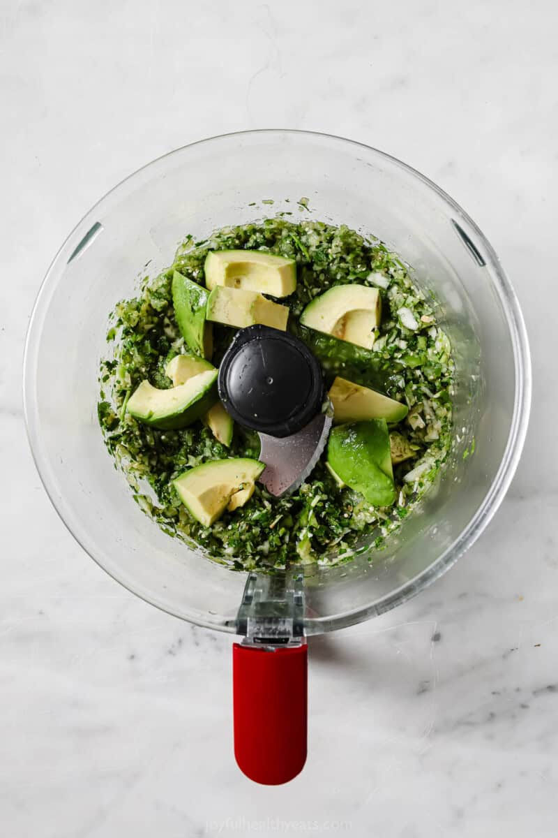 Avocado Salsa Verde Recipe | Joyful Healthy Eats