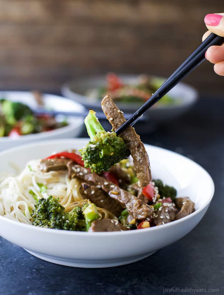 Easy Beef and Broccoli Stir Fry | Joyful Healthy Eats