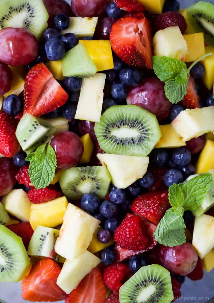 Summer Fruit Salad - JoyFoodSunshine