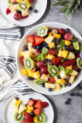 The Best Summer Fruit Salad | Simple Side Dish Recipe