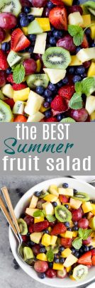 The Best Summer Fruit Salad | Simple Side Dish Recipe