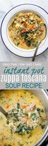 Instant Pot Zuppa Toscana Soup | Best Olive Garden Copycat Recipe