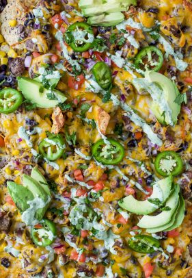 Cheesy Sheet Pan Steak Nachos | EPIC Loaded Nachos Recipe!