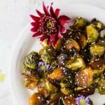 Bolos de Soja de Bruxelas Assados | Receita Easy Brussels Sprouts |/div>