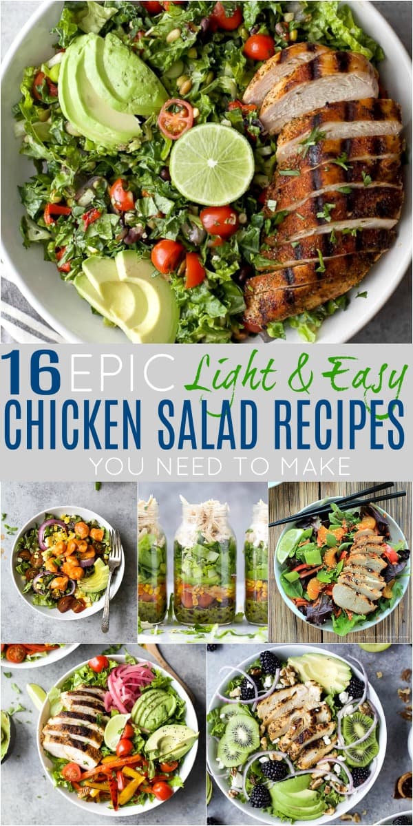 16 Easy Healthy Chicken Salad Recipes You Need To Make