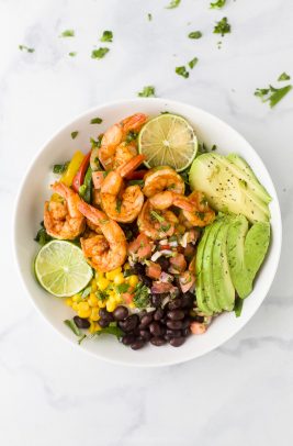 Easy Sheet Pan Shrimp Fajita Recipe | Healthy Shrimp Recipes