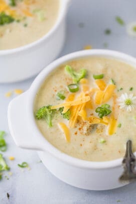 Easy Broccoli Cheese Soup Recipe | Joyful Healthy Eats