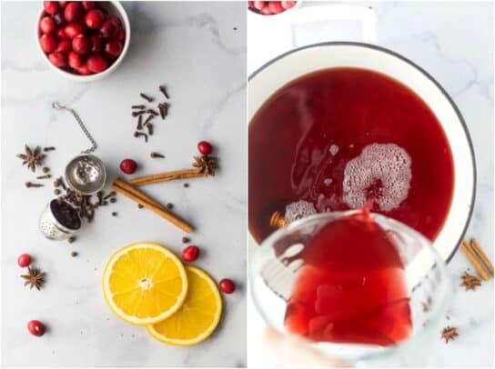 Hot Spiked Cranberry Mulled Cider Crockpot Apple Cider Recipe