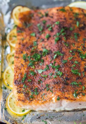 Quick & Easy Whole30 Baked Salmon Recipe | Joyful Healthy Eats