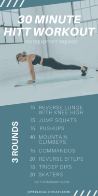 30 Minute Full Body HIIT Workout | HIIT Workout Plan