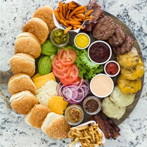 How to make the Best Burger Charcuterie Board | Burger Bar