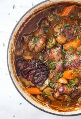 The Best Coq Au Vin Chicken Stew | Joyful Healthy Eats