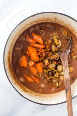 The Best Coq Au Vin Chicken Stew | Joyful Healthy Eats