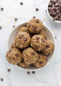 No Bake Chocolate Peanut Butter Protein Balls | Joyful Healthy Eats