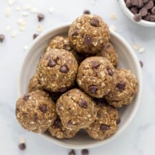 No Bake Chocolate Peanut Butter Protein Balls | Joyful Healthy Eats