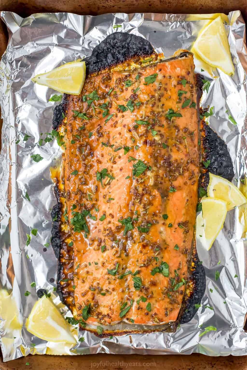 Easy Maple Glazed Salmon Recipe | Joyful Healthy Eats