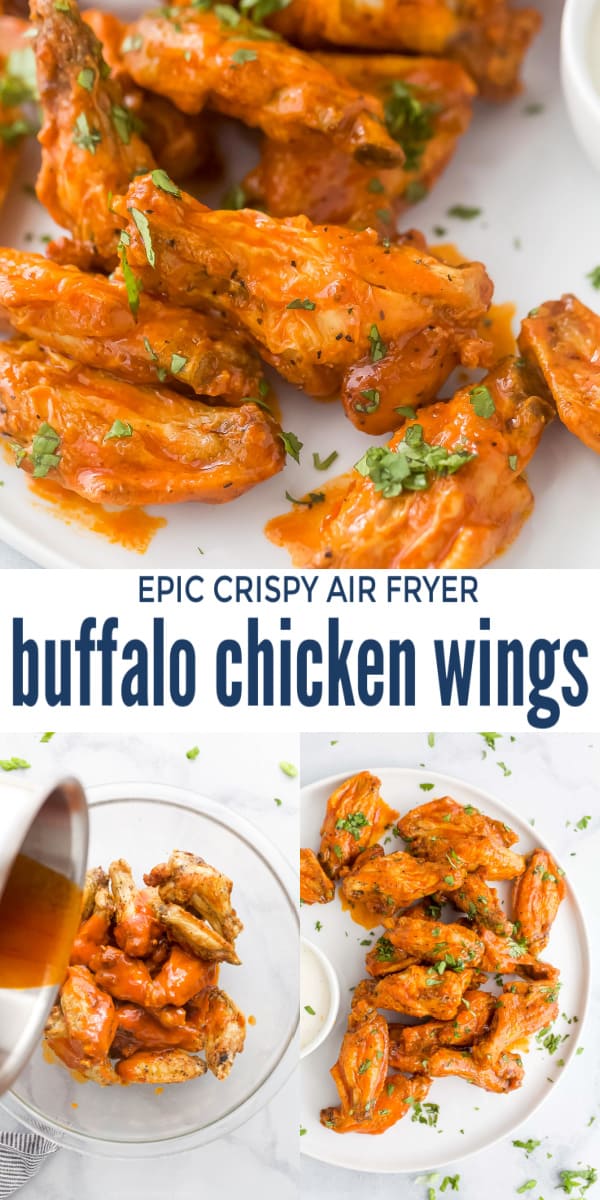 The Best Air Fryer Buffalo Wings | Joyful Healthy Eats