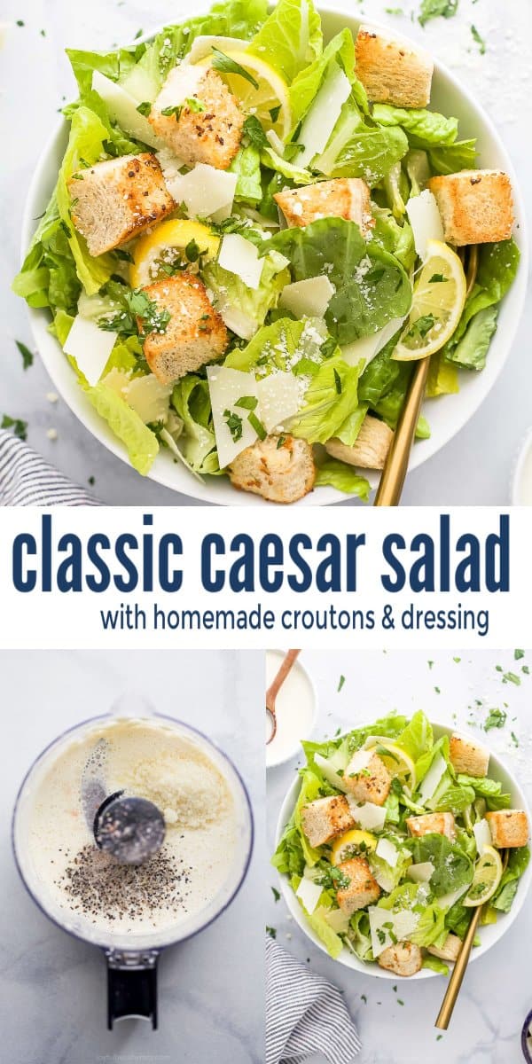 Classic Caesar Salad Made From Scratch Story Telling Co