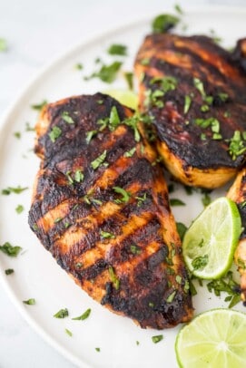 Tequila Lime Grilled Chicken | Joyful Healthy Eats