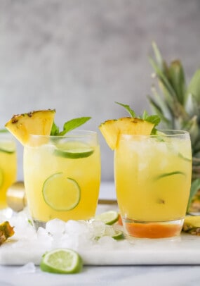 Easy Pineapple Rum Punch Recipe | Joyful Healthy Eats