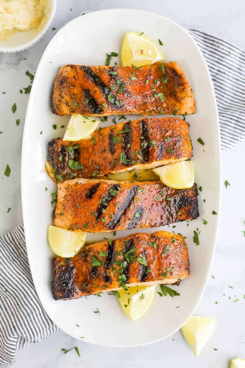 Honey Blackened Salmon Recipe | Joyful Healthy Eats