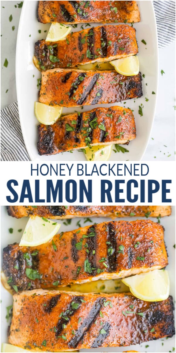 Honey Blackened Salmon Recipe | Joyful Healthy Eats