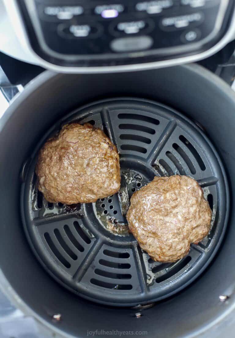 Juicy Air Fryer Burgers Joyful Healthy Eats